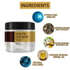 Ingredientes de la Mascarilla de Keratina LisoGO: keratina hidrolizada, maca, aceite de coco, aceite de argán y colágeno